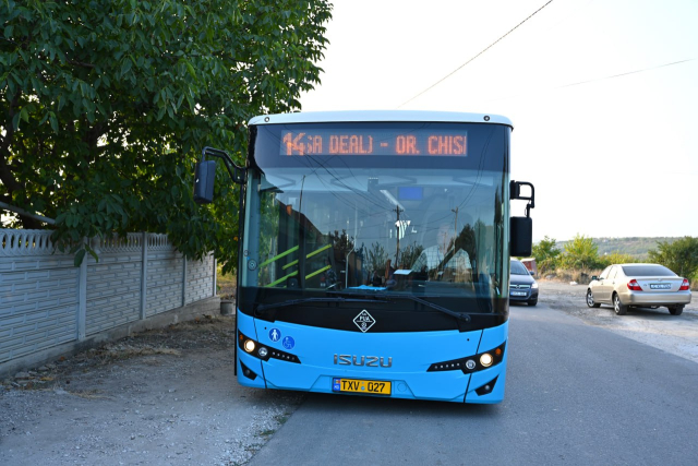 Запуск нового автобусного маршрута в город Кодру